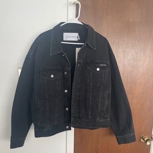 Brand new Calvin Klein denim jacket L with tag